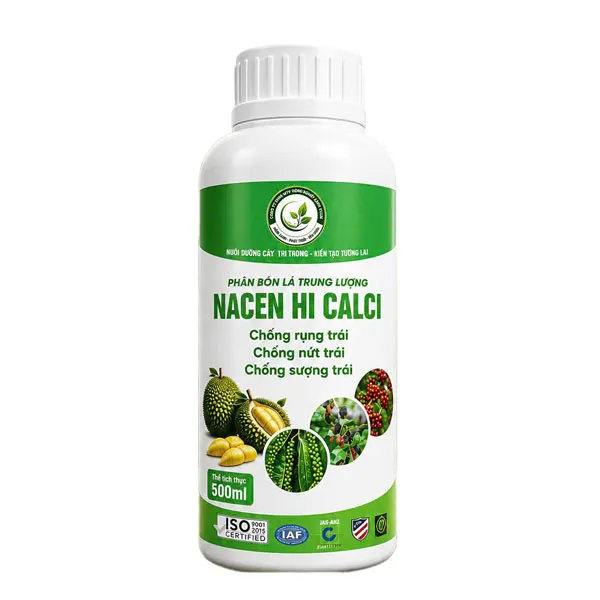Phân bón lá trung lượng Nacen Hi Calci