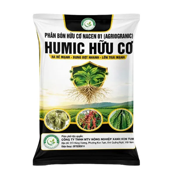 Phân bón hữu cơ Nagen 01 (Agriogranic) Humic hữu cơ
