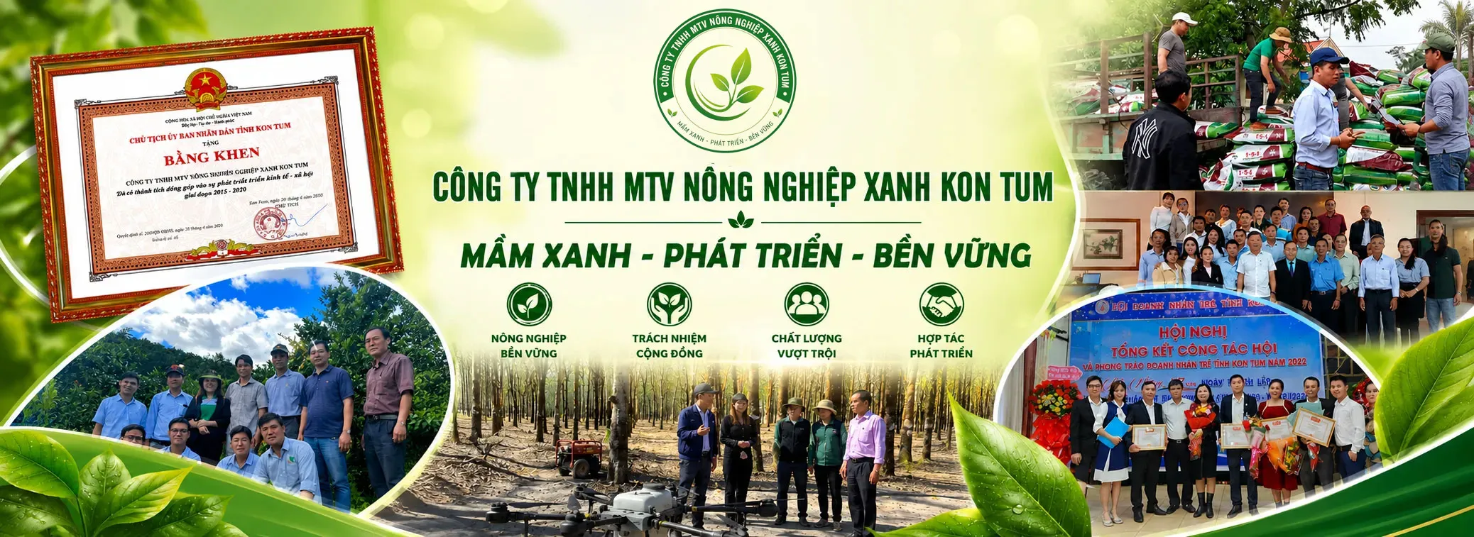 NÔNG NGHIỆP XANH KON TUM