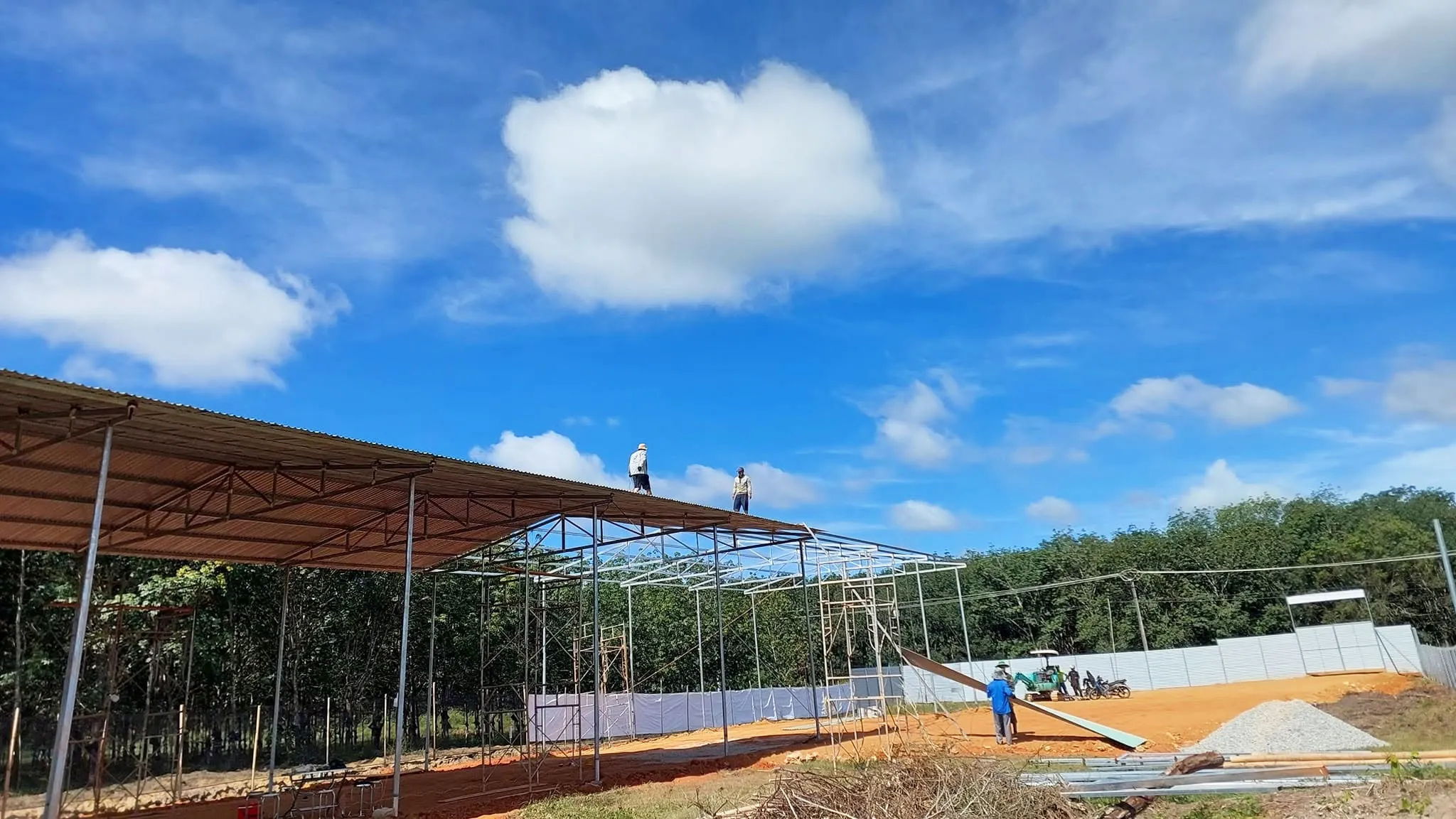 Hoàn thành hạng mục phục vụ thu mua và chế biến cà phê cho bà con thành viên tại HTX Đakkan - Ngọc Hồi